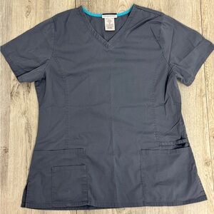 Scrubs women’s medium gray scrub top